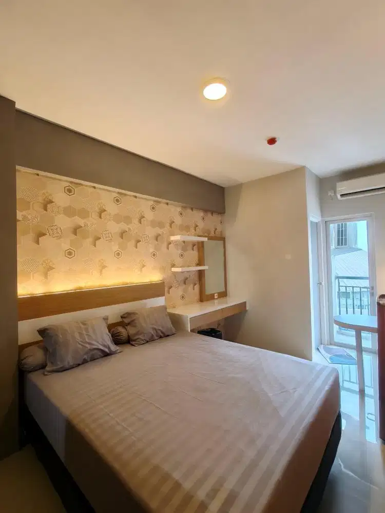 SHMRS‼️Gunawangsa MERR studio furnish baru gress lokasi nol jalan MERR
