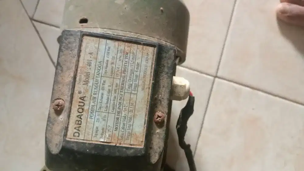 Dijual cepat mesin air