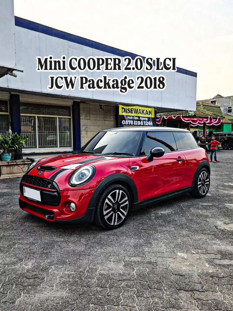 Mini COOPER 2.0 S LCI JCW Package Automatic 2018 warna Merah glc bmw