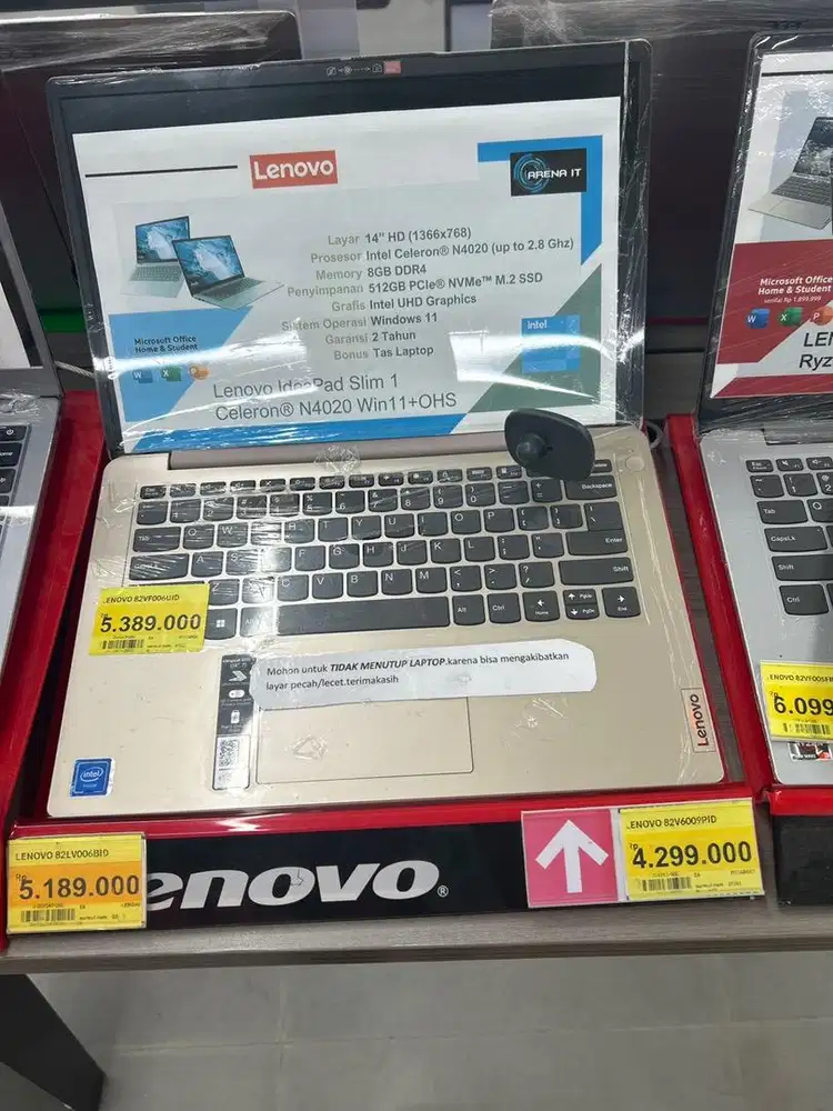 Lenovo 82LV006BID intel Celeron N4020 Dp 0