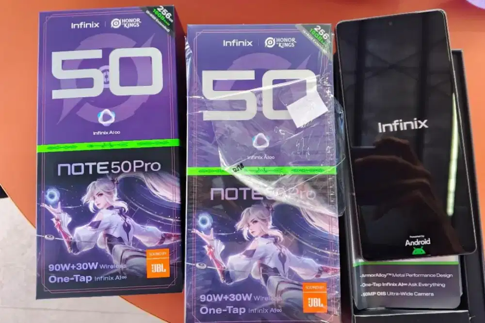 INFINIX NOTE 50 PRO 8/256GB FREE WIRELESS CHARGER