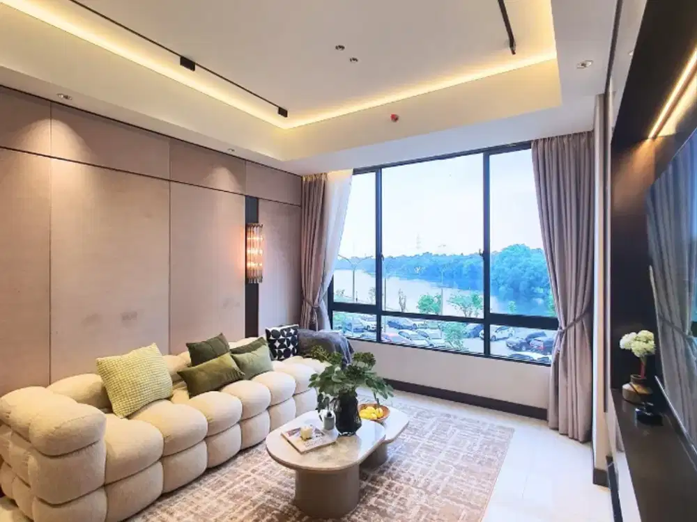 FOR SALE APARTMENT EXCLUSIVE LAKE VIEW CASACOMO SAWANGAN, DEPOK.