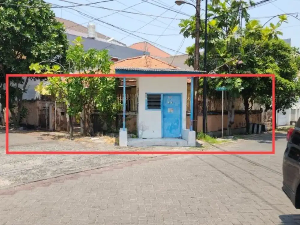 RUMAH LAMA HOOK HITUNG TANAH di MULYOSARI DEKAT SUTOREJO, SURABAYA TIMUR. COCOK UNTUK RUMAH KOS, HUNIAN