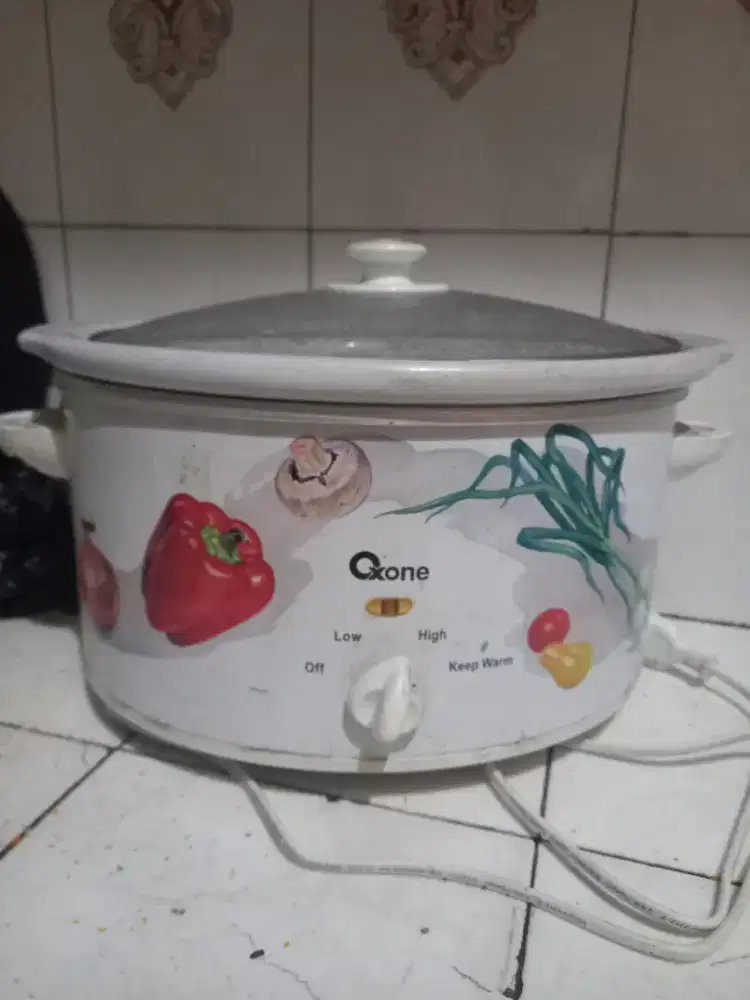 Slow cooker slowcooker oxone kapasitas 5 liter seperti baru