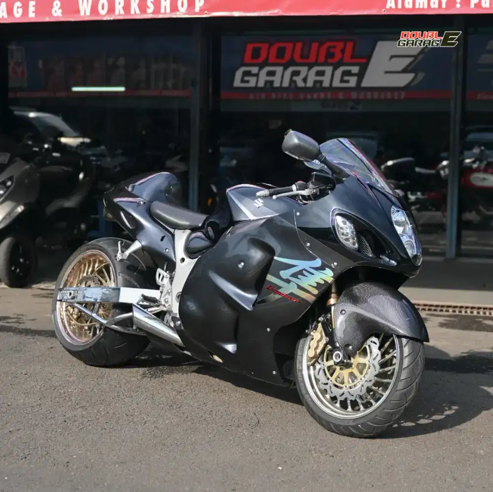 SUZUKI HAYABUSA 1300 2007 HITAM  FULLPAPER FULL MODIFIKASI