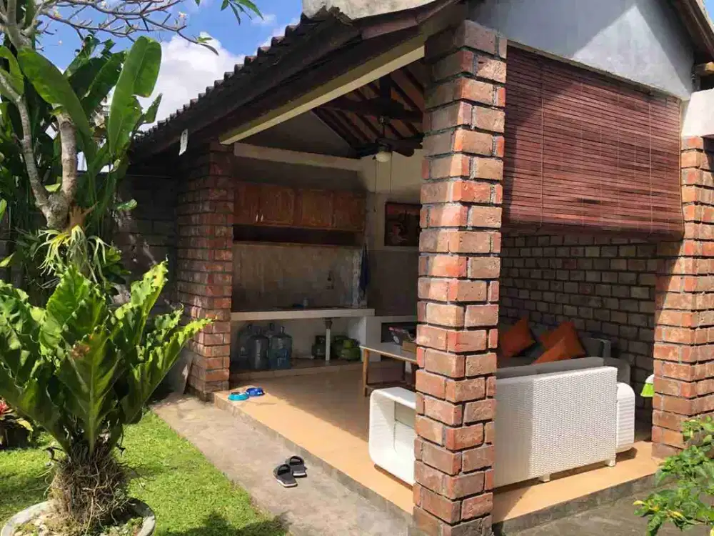 dijual rumah semi villa lantai 1 lokasi pandak gede tabanan