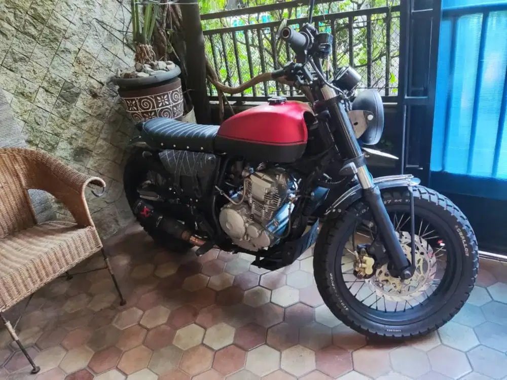 (WTS) JUAL! YAMAHA SCORPIO Z [2008] Custom Scrambler Urban Style