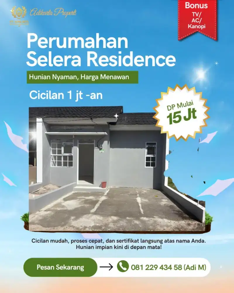 Rumah Untuk Investasi