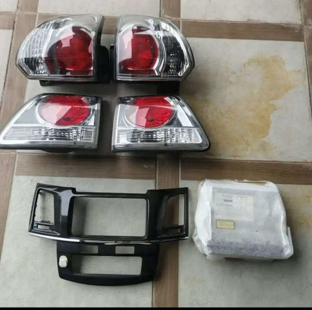lamp fortuner aksesoris mobil
