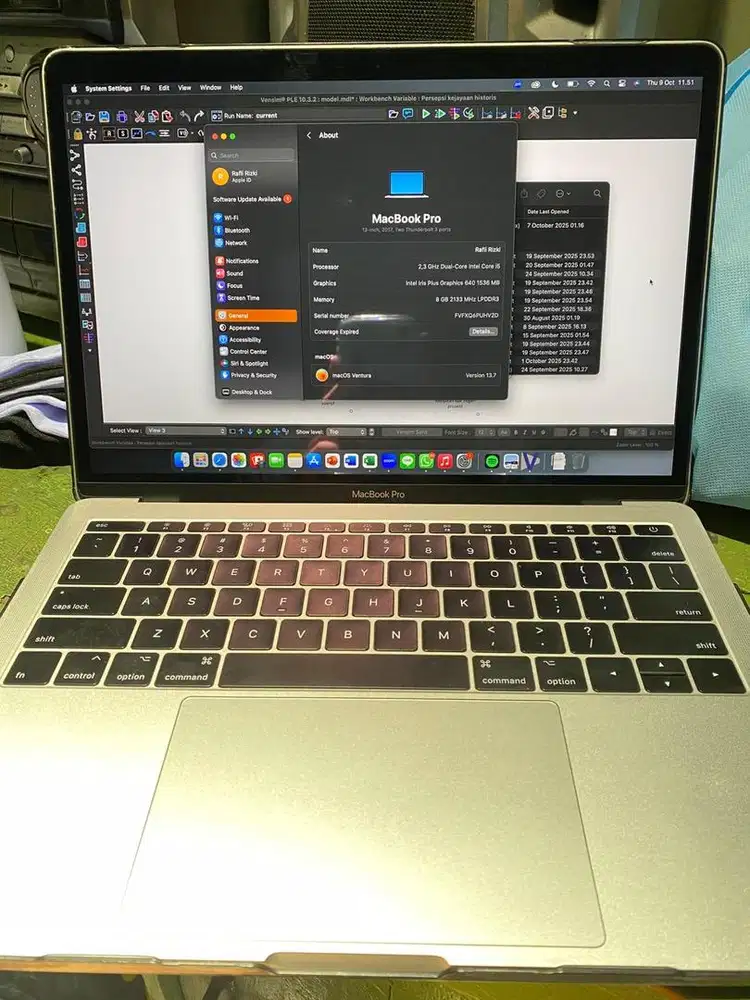 MACBOOK PRO 2017 nontouchbar