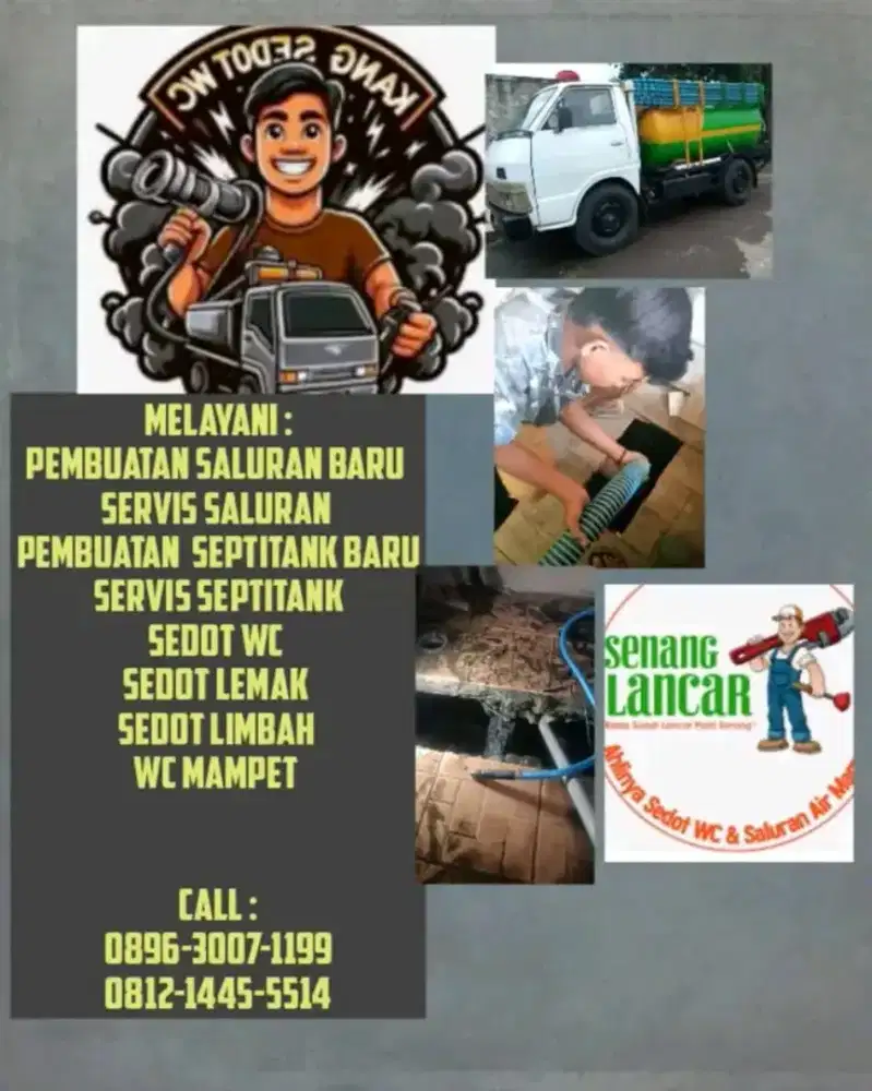 Jasa sedot WC bandung penuh dan mangpet