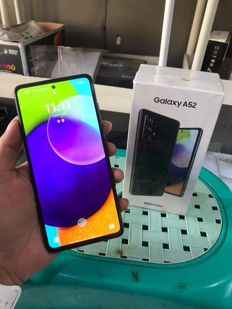 Samsung A52 8/128 resmi original fullset