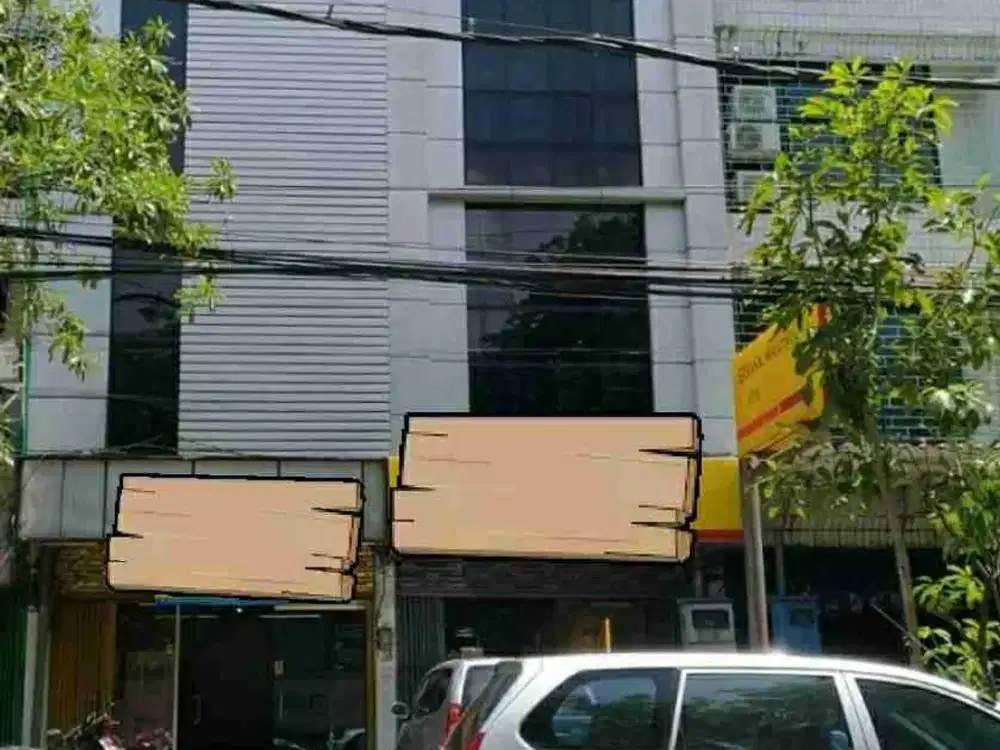 Sewa ruko nol jalan raya strategis ry Kertajaya cck utk bank kantor dll