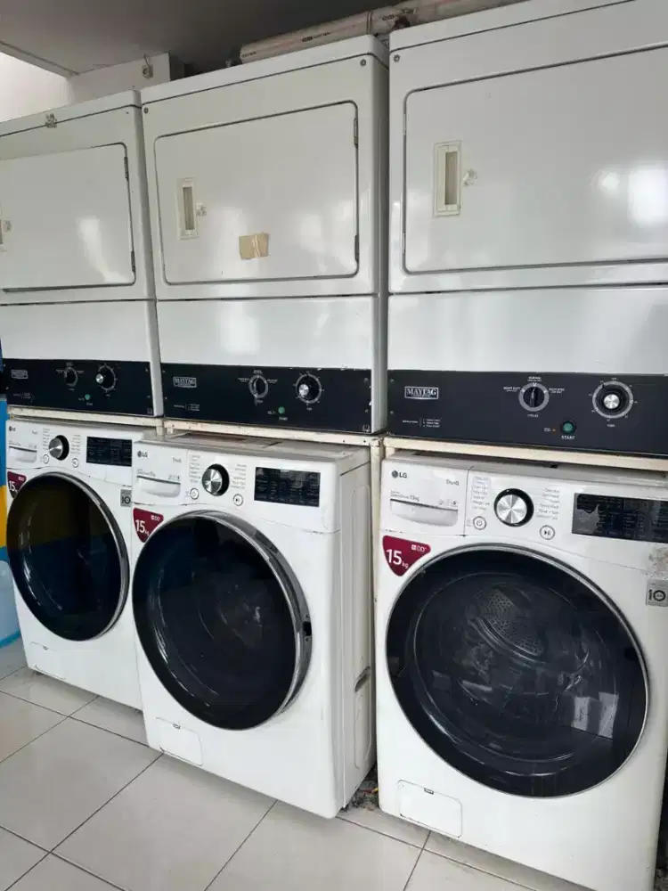 1 set mesin cuci untuk usaha laundry