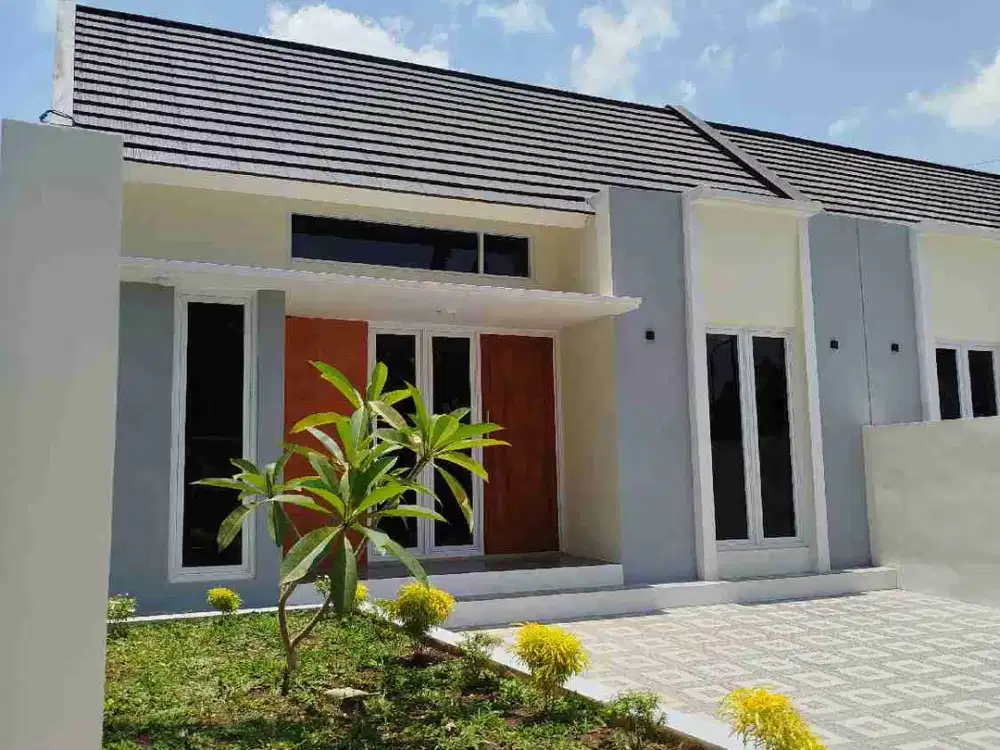 rumah siap huni mangku jalan aspal, hanya 5 menit ke pasar Godean