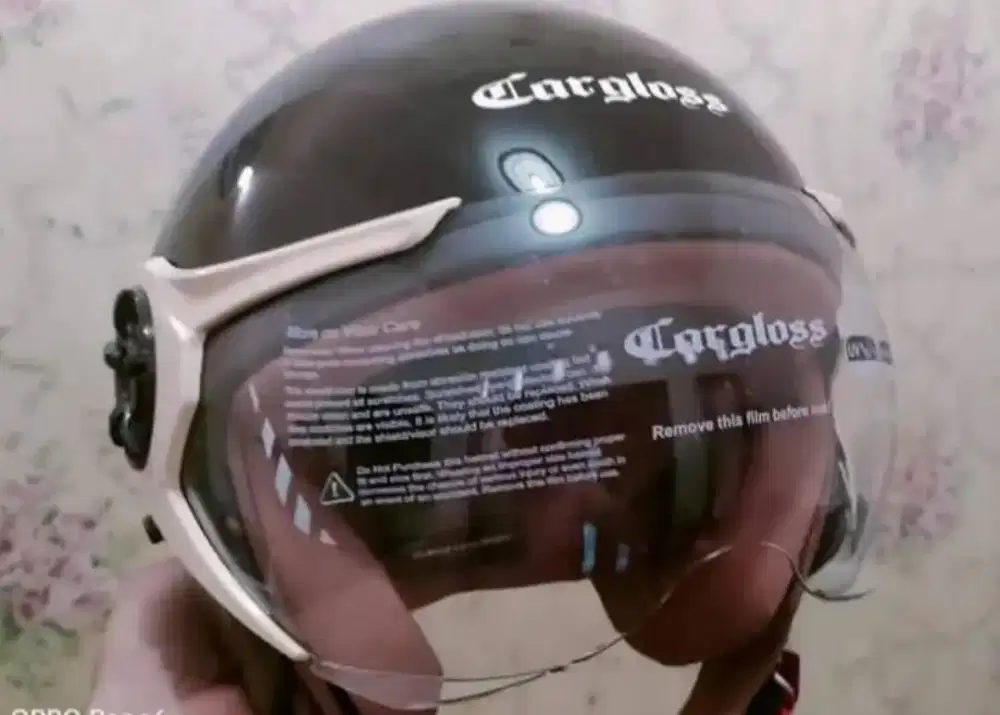 Helm carglos hijab original 100% baru ukuran L