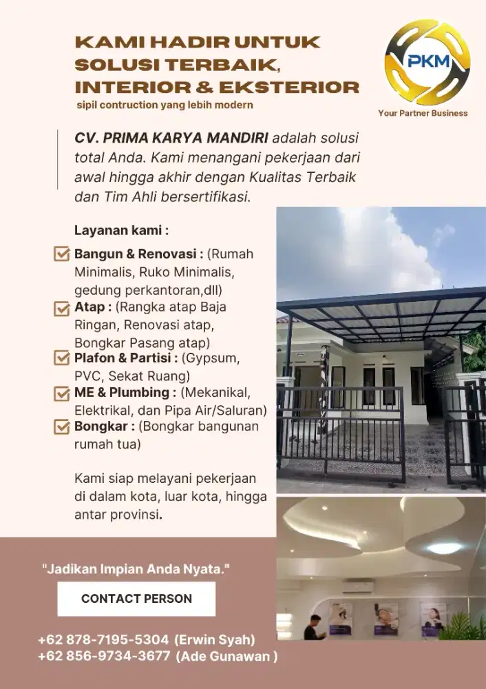 JASA INTERIOR & EKSTERIOR