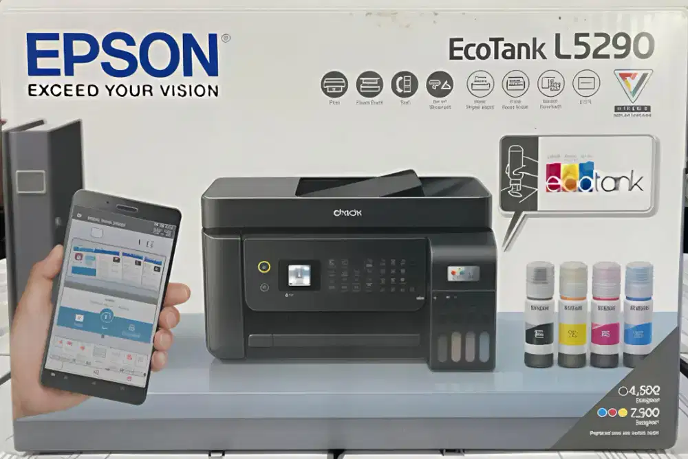 Printer Epson L5290 Termurah! Siap Pakai, Bisa Kredit Tanpa DP!