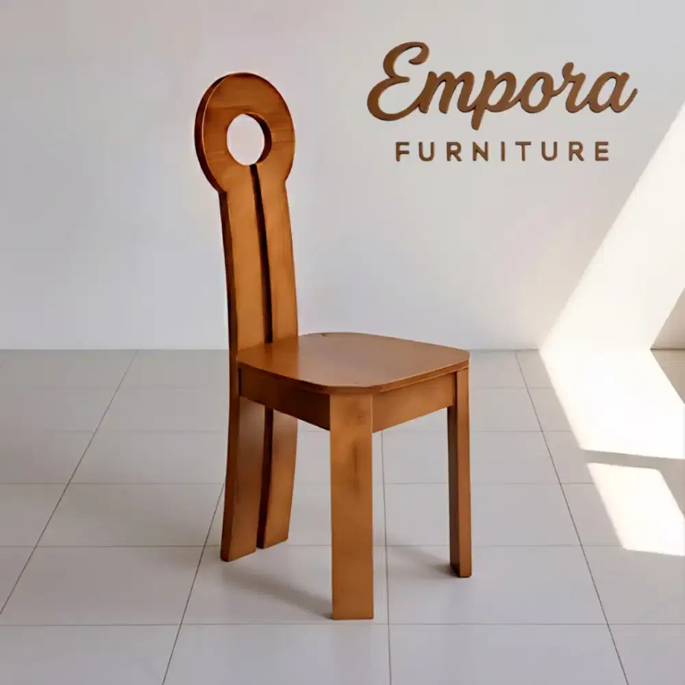 Kursi bangku Kayu Jati Unik Desain Modern Elegant