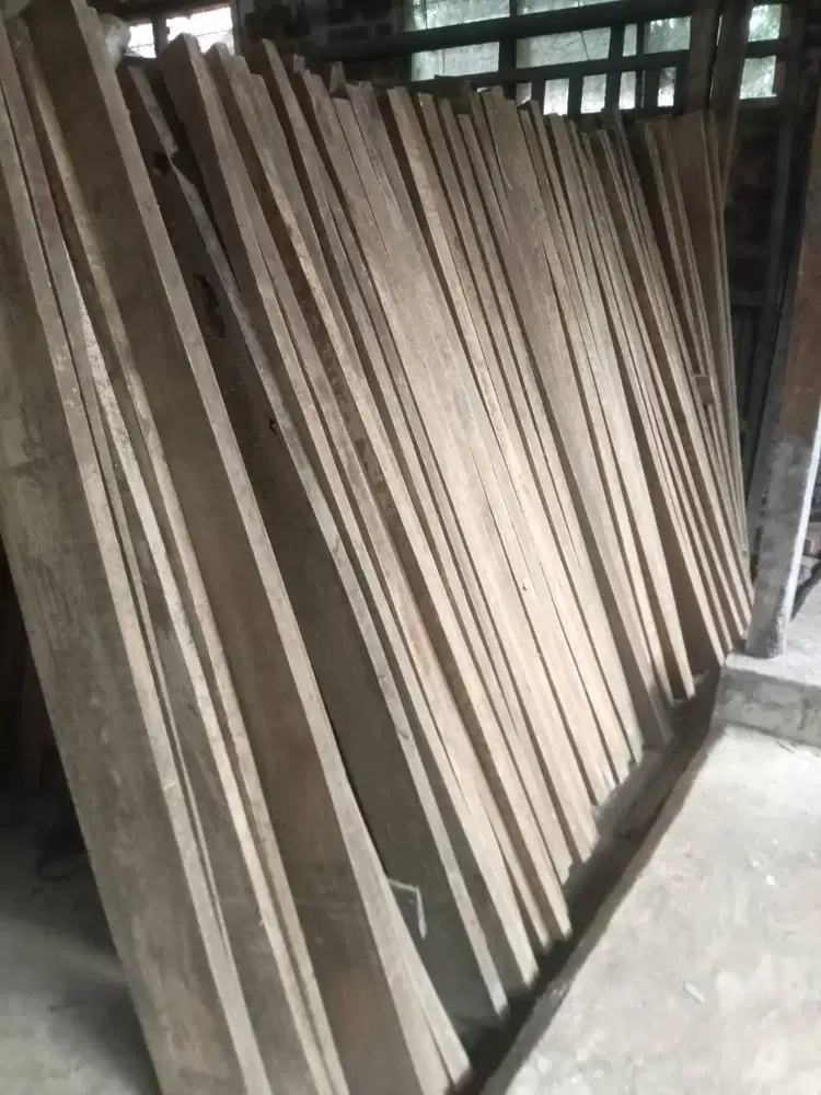 Jual papan kayu jati kebun, gambar dan ukuran seperti di poto