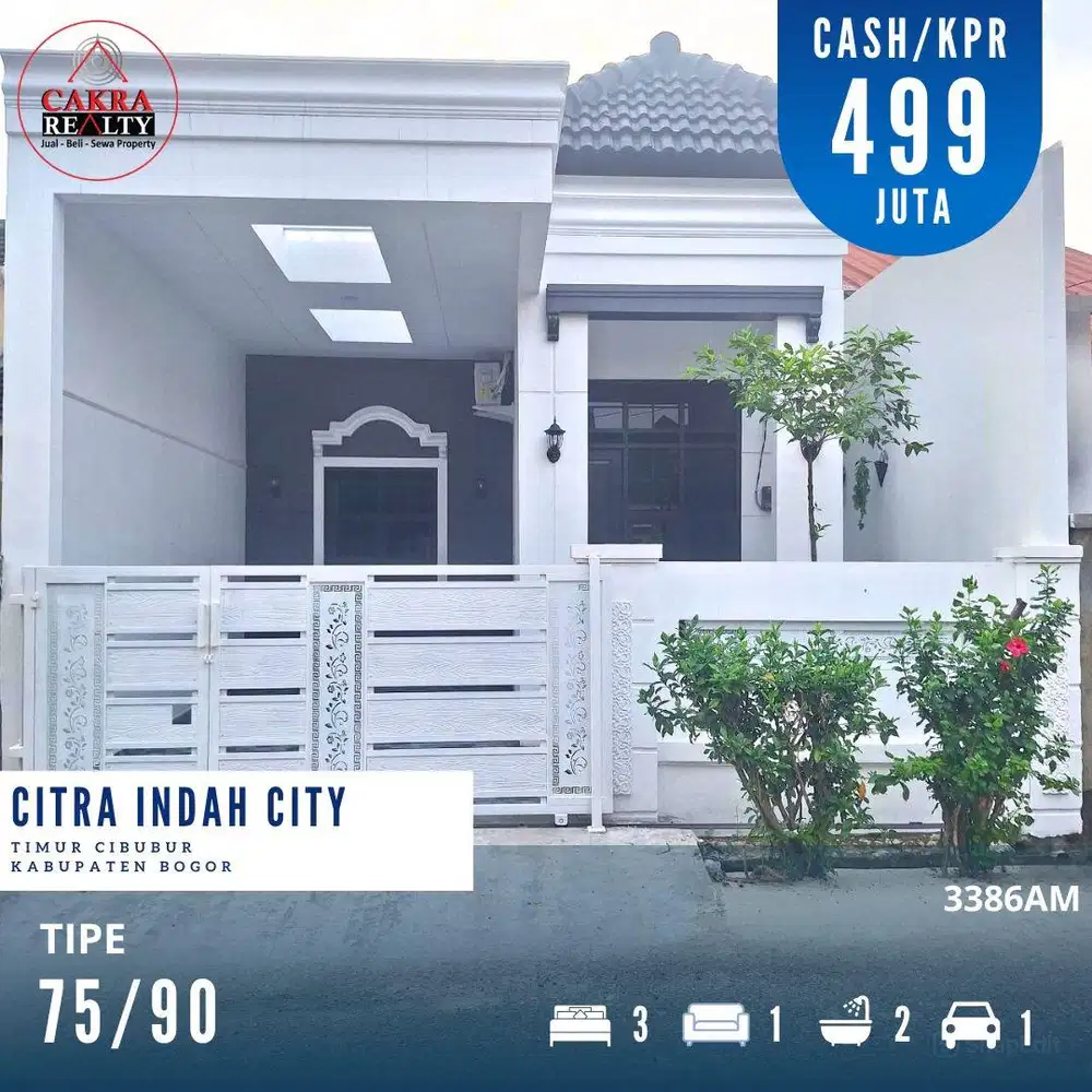 Rumah Bagus murah siap huni di citra indah city
