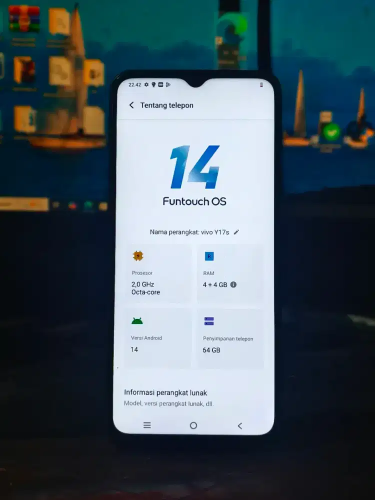 Vivo Y17S Seken rasa baru