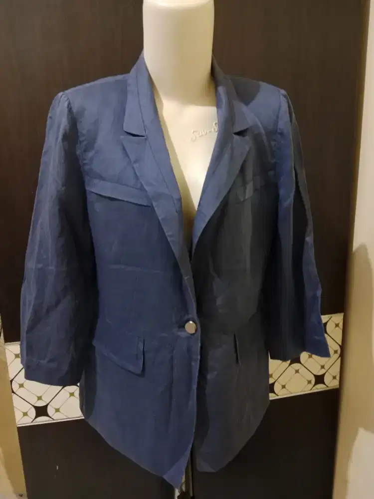 Blazer biru preloved