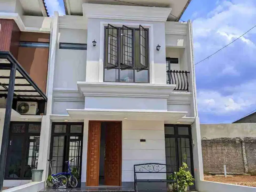 Townhouse Cantik di Jl Kayumanis Cuma 700 Meter Ke Jl Sholeh Iskandar 2KM ke Exit Tol Kayu Manis