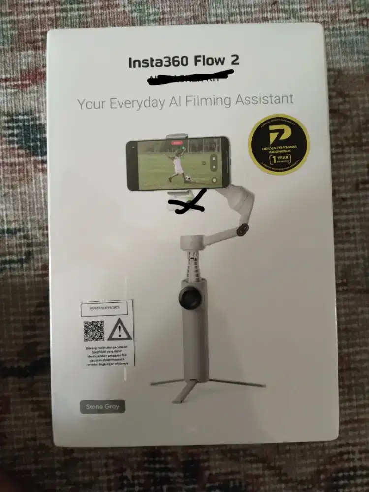Insta360 Flow 2 Baru Garansi Resmi 1 Tahun Buka Box Aja