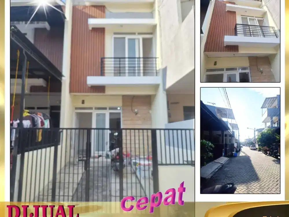 DIJUAL RUMAH 2 Lantai di Park Residence Pegadungan Cengkareng - Jakarta Barat