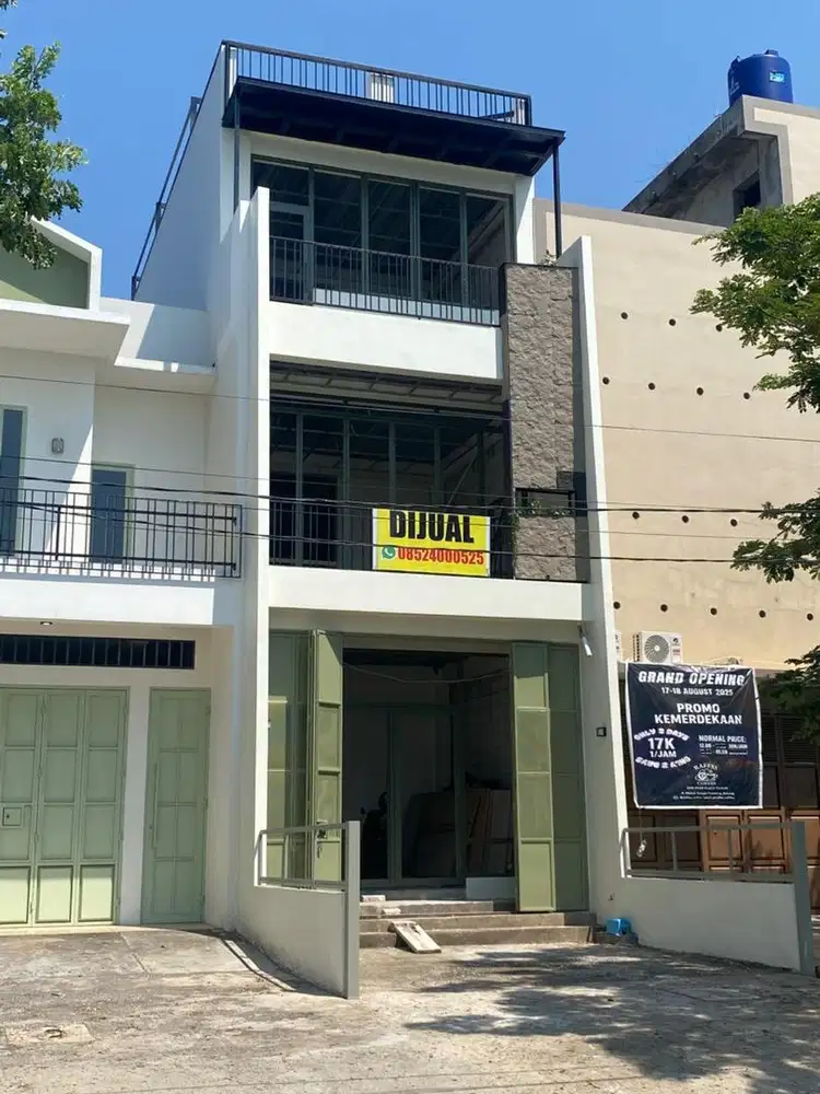 Rumah 4lt (4,5x15) DEPAN WADUK
