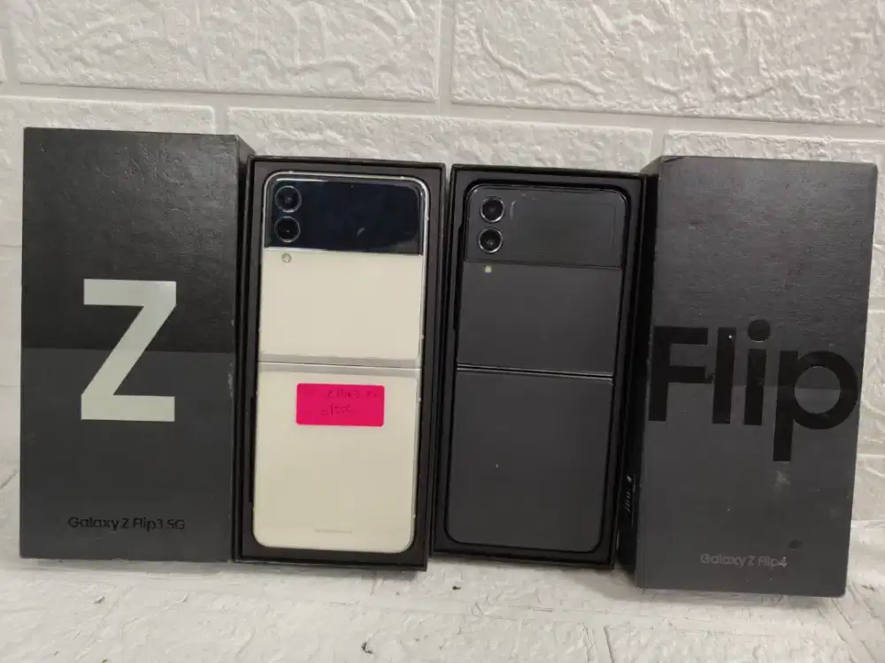 Samsung flip3 dan flip4 minus