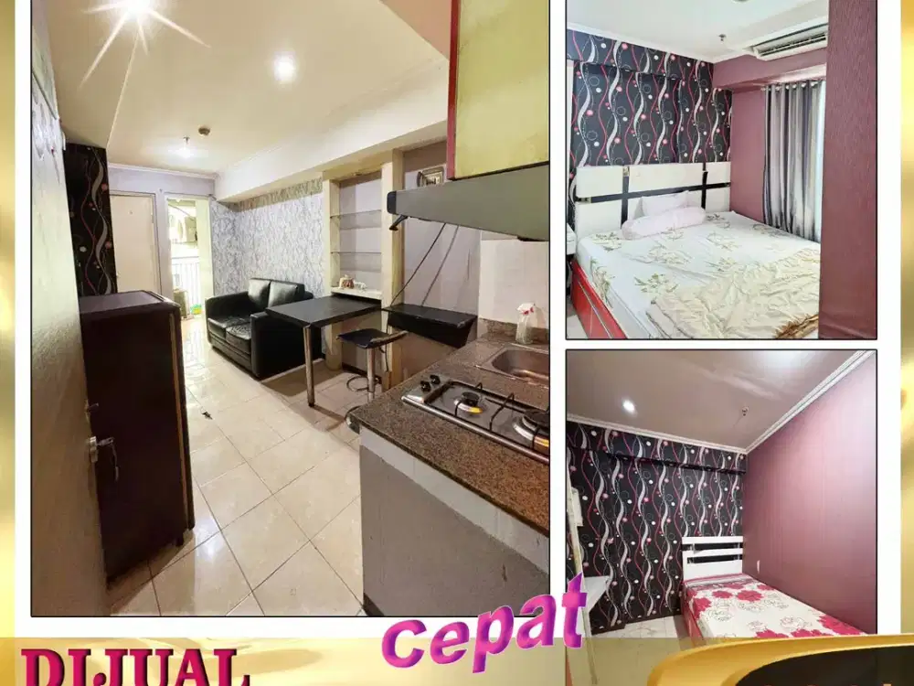 DIJUAL APARTEMEN 2 BR di Green Park View Daan Mogot - Jakarta Barat