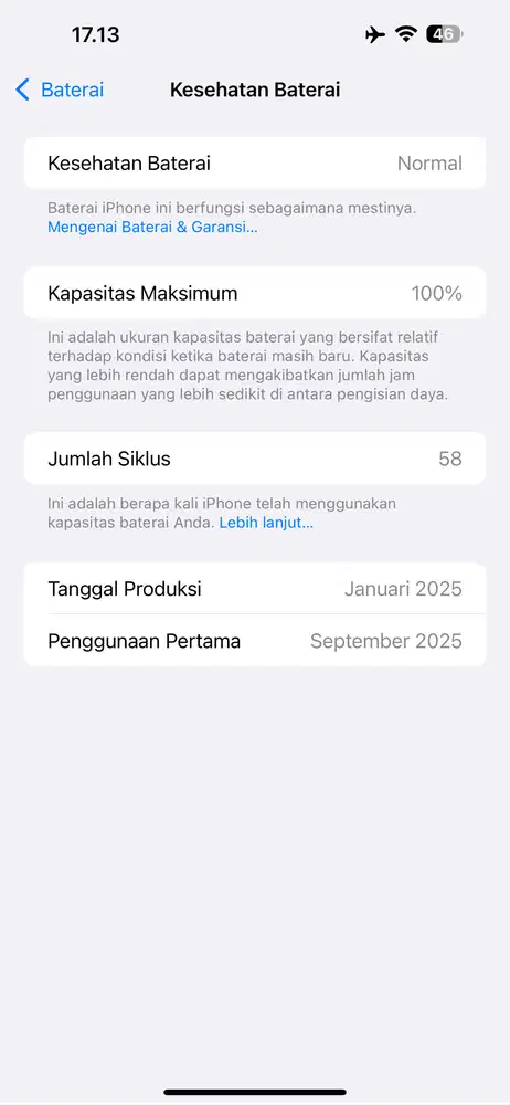 Baru sebulan garansi ibox semua masih baru 100%
