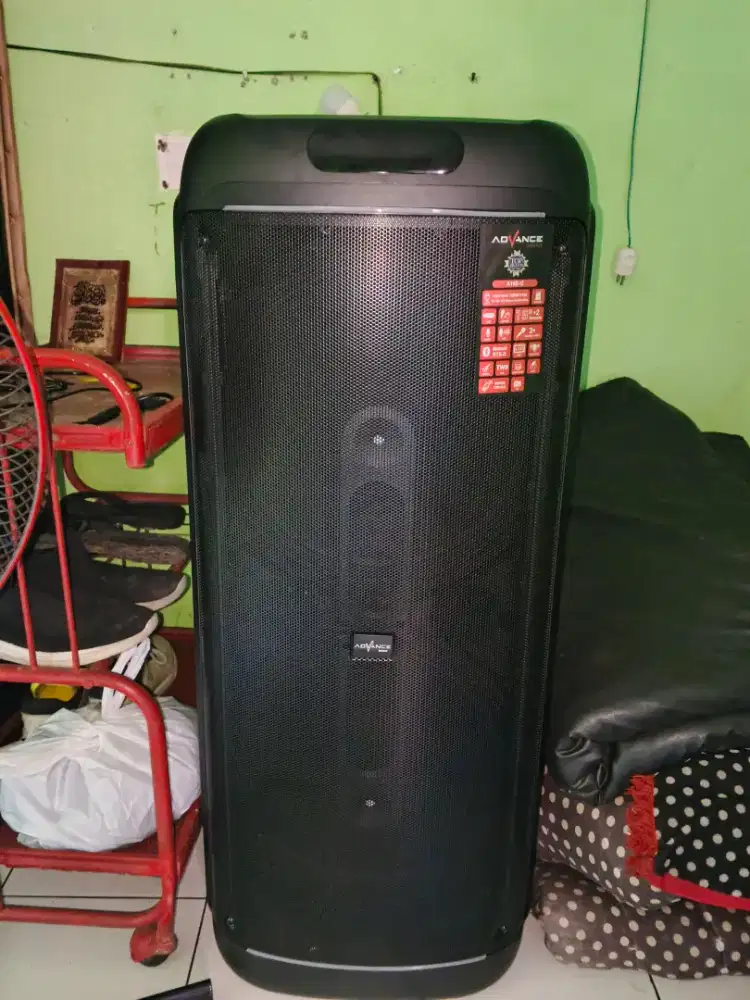speaker advance masih baru uk 15in mahar 2.2 nego lokasi wayhalim