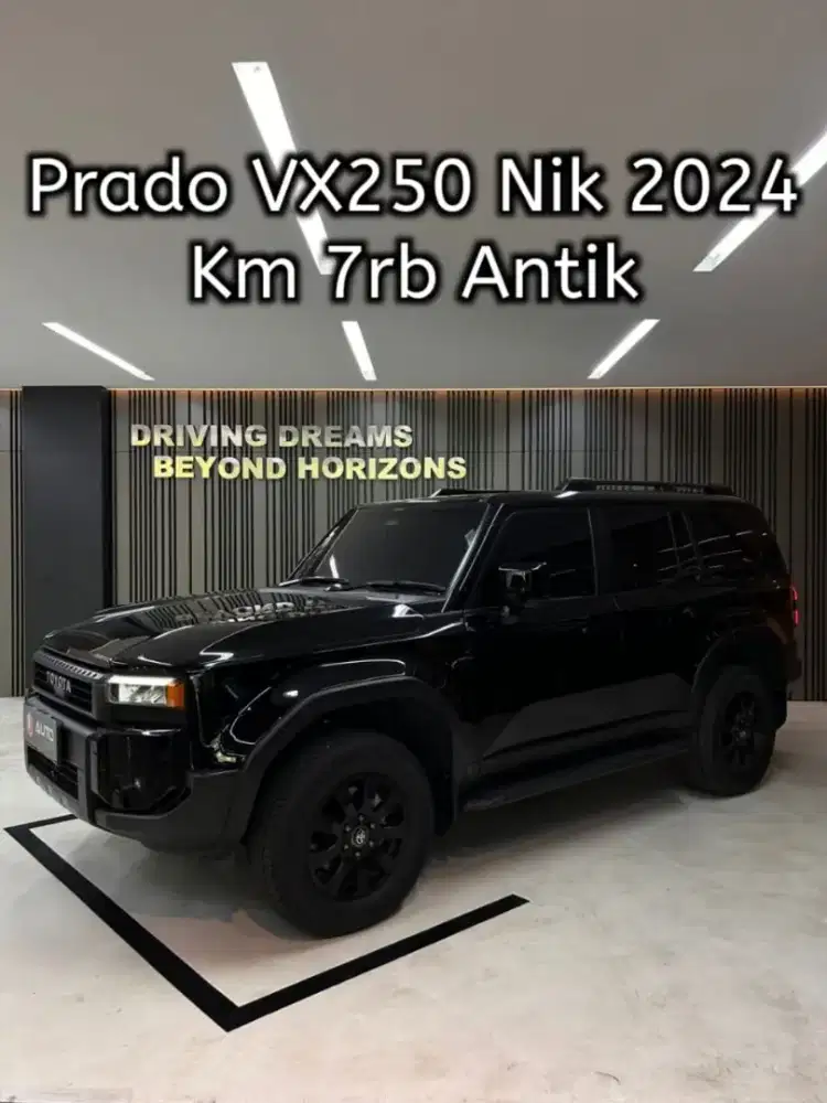 Toyota Land Cruiser Prado 2.7 VX250 2024 Hitam Km7rb