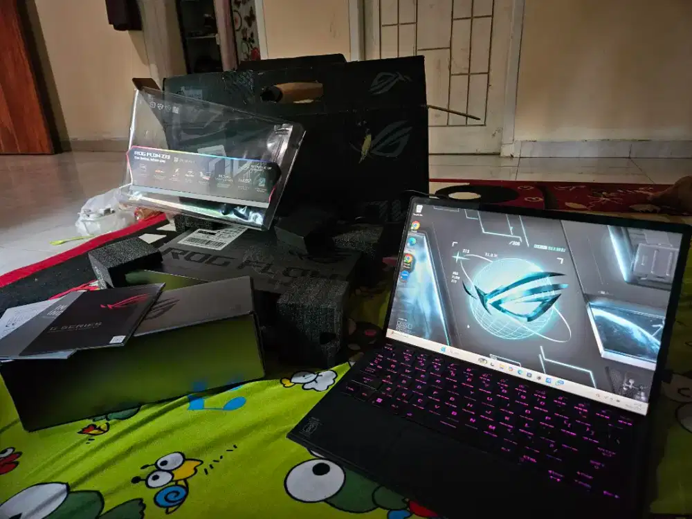 Asus rog flow z13 mulus jarang pakai