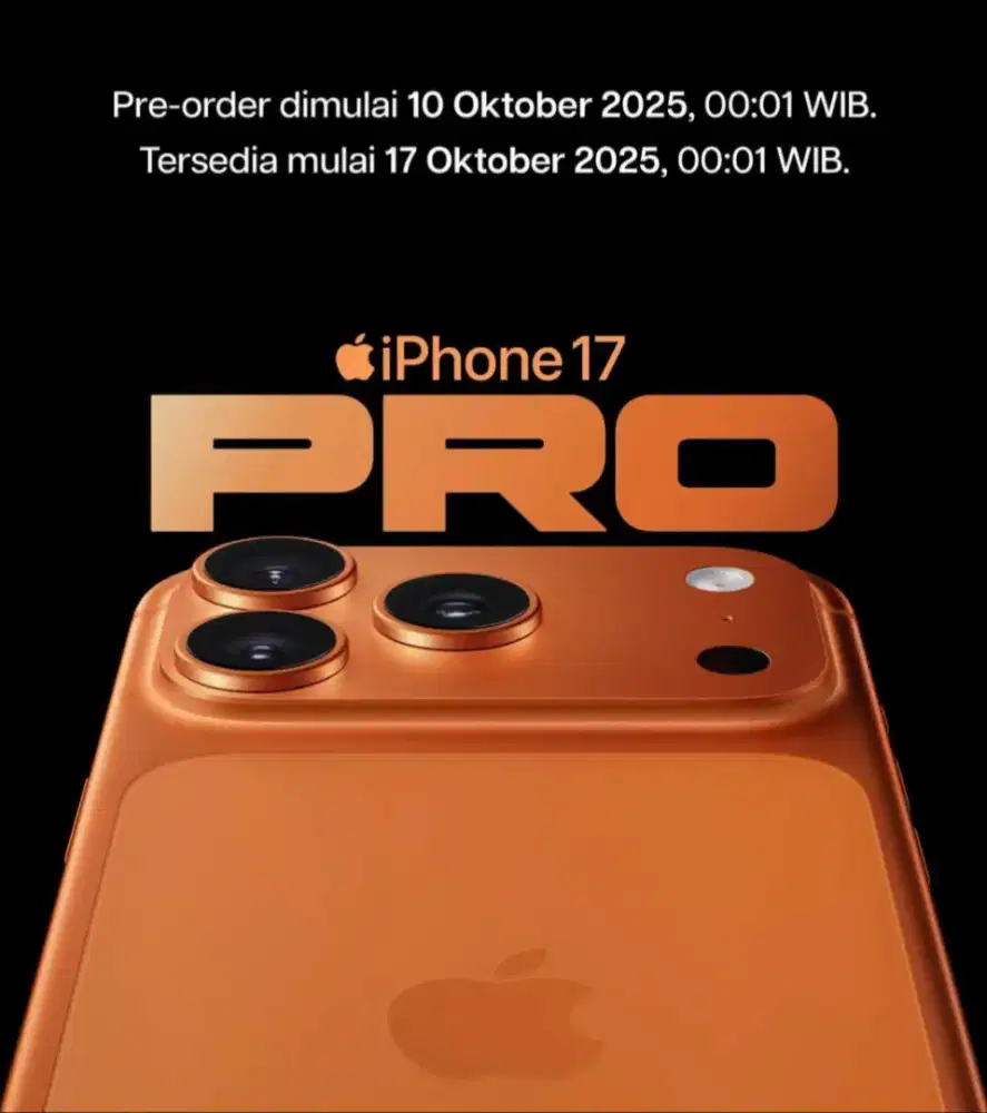 Kredit PO iphone 17 series dengan home credit bunga rendah