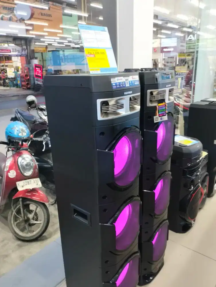 Promo cicilan Speaker aktif Polytron
