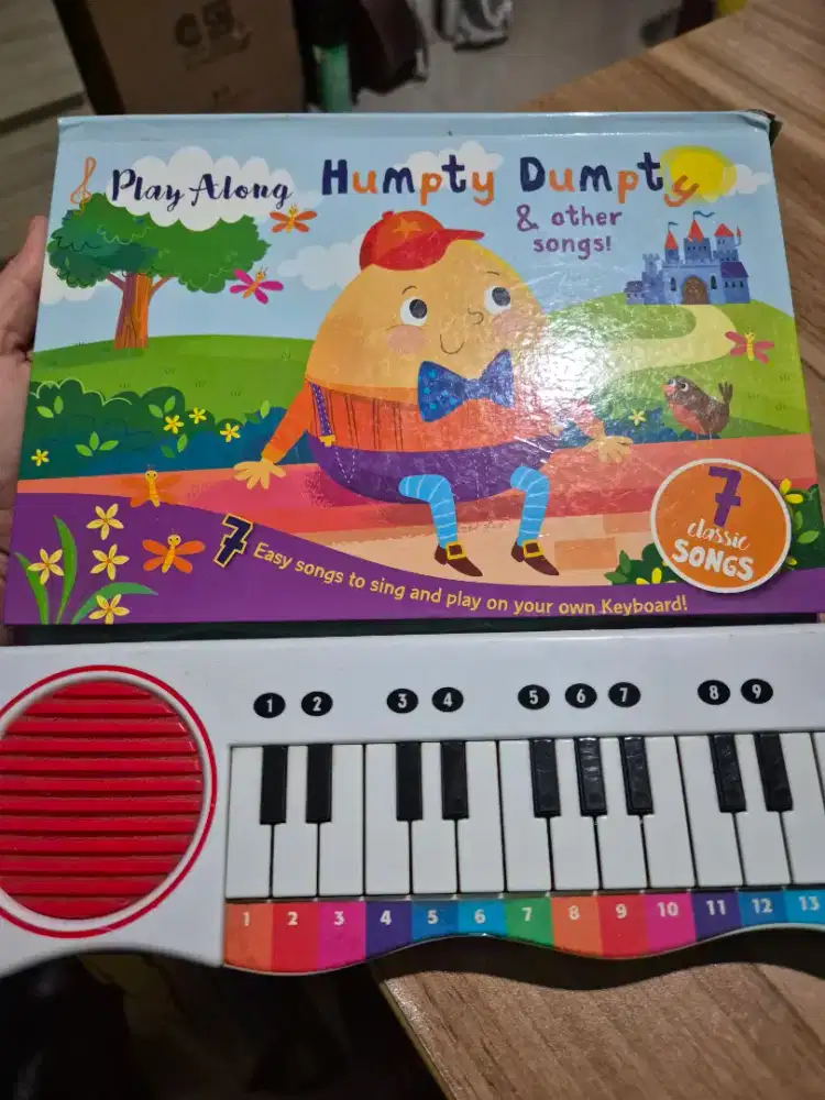Buku cerita piano Humpty Dumpty