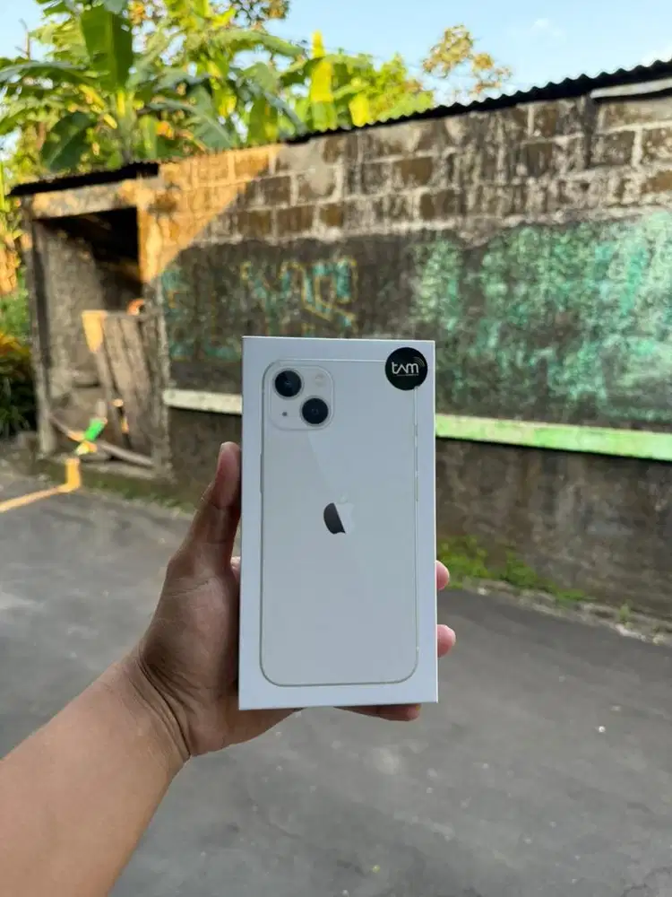 New iphone 13 ibox putih