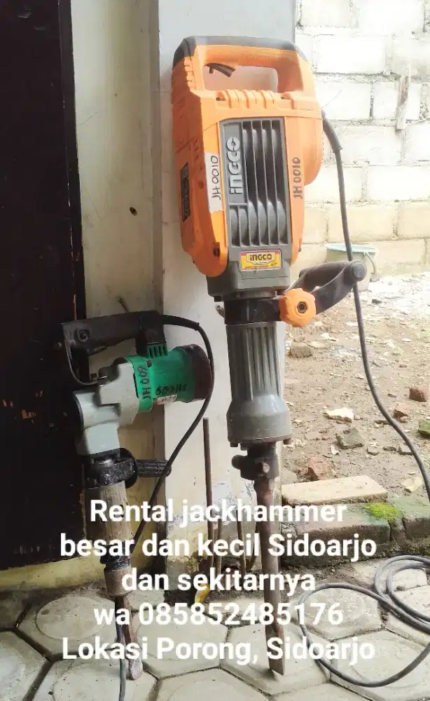 Rental jackhammer besar/kecil