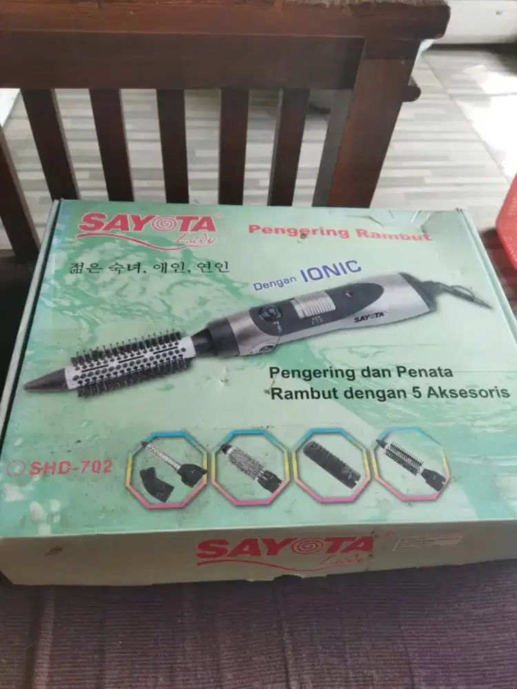 Hair dryer set komplit