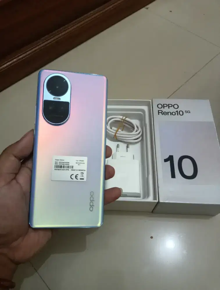 Oppo Reno 10 5g ram 8/256 fullset original