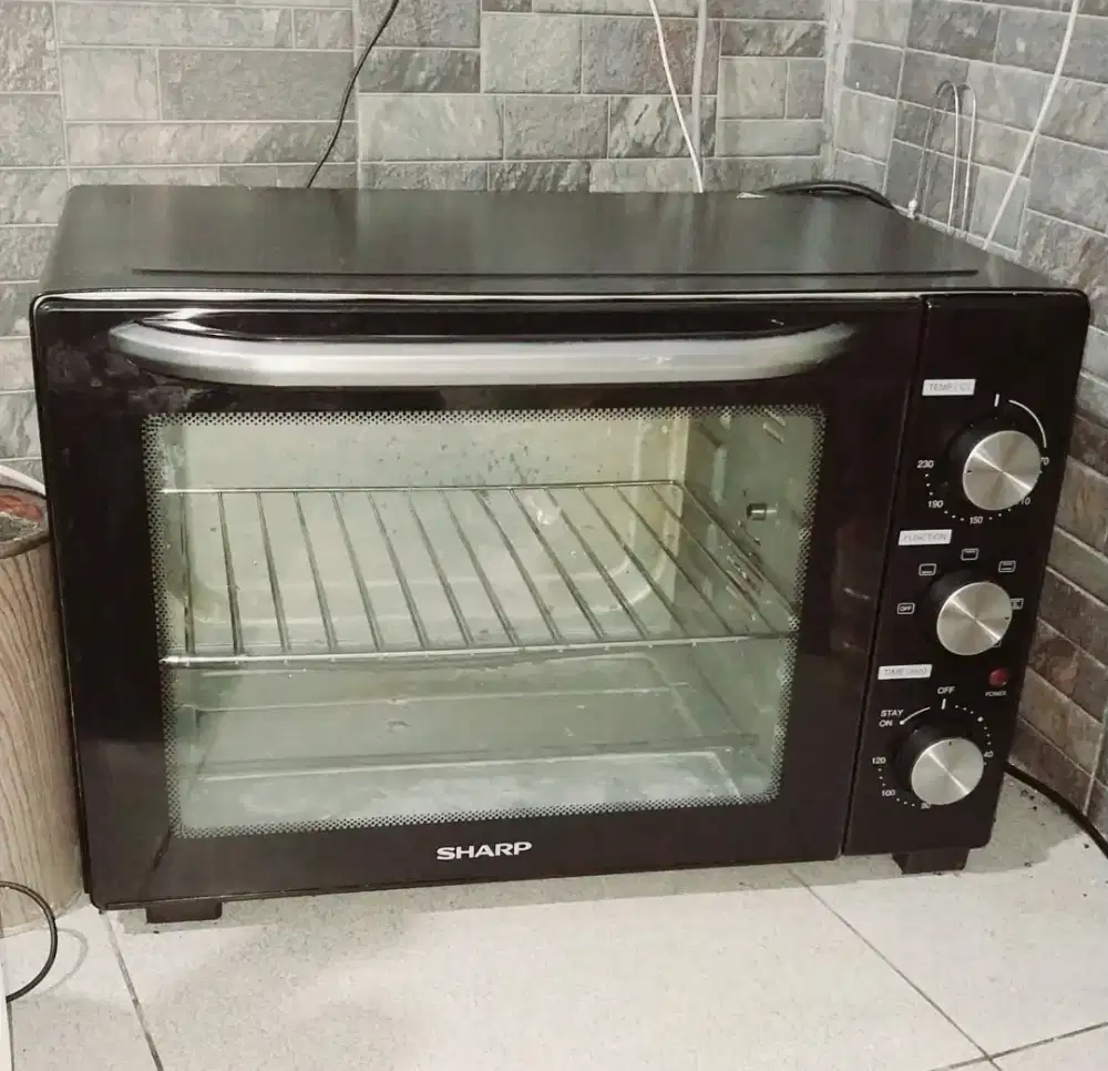 Oven sharp rotiserrie kapasitas 38L