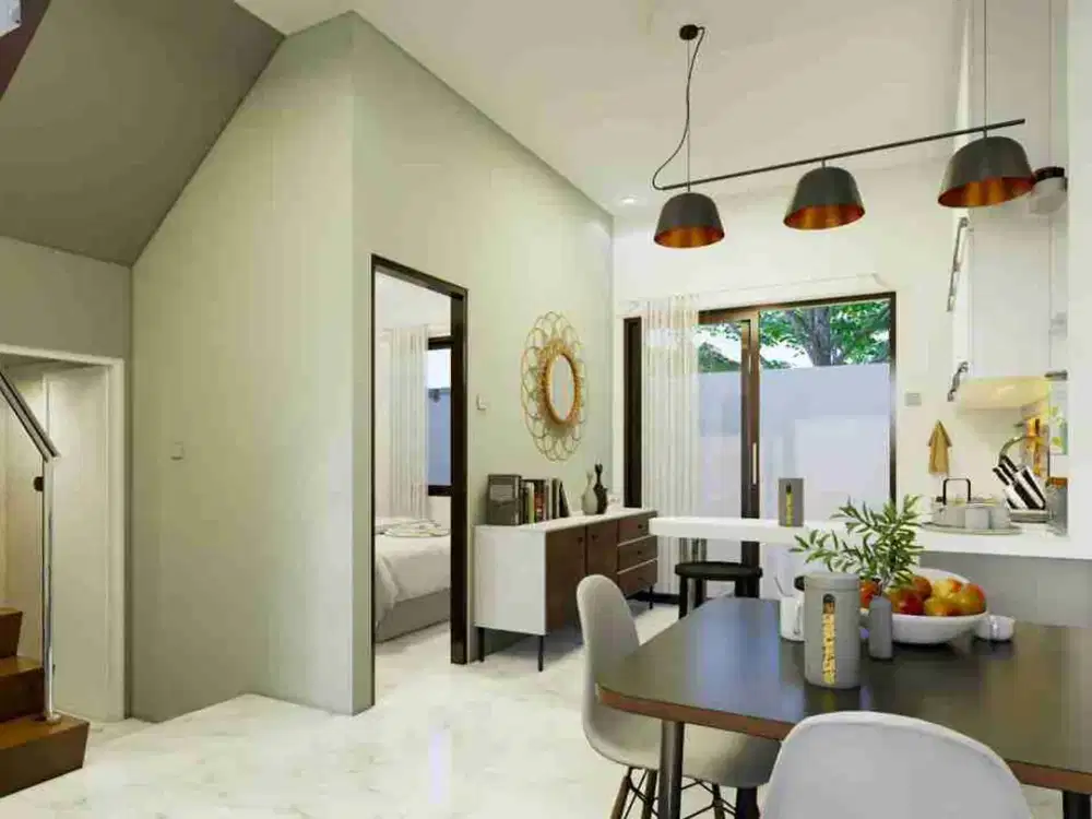 Dijual Rumah Baru Mewah 2 Lantai Strategis Dekat Ke LRT ( DLR) Jakarta Timur