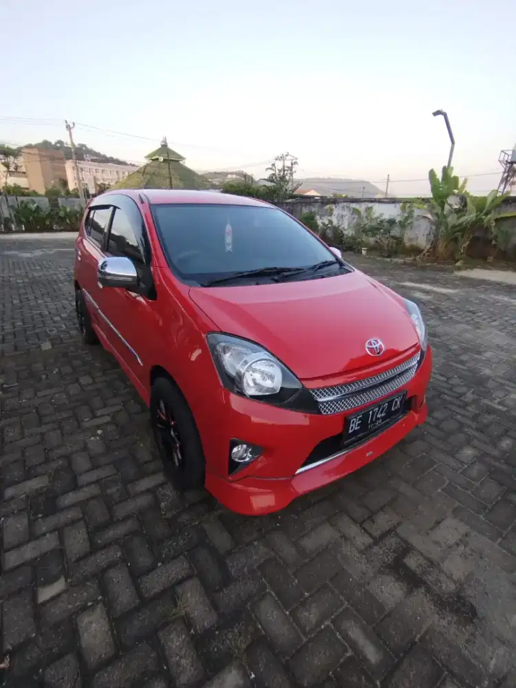 Toyota Agya S Trd Mt 2016 Merah BE Kodya