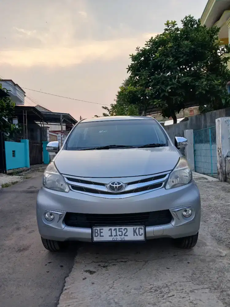 Toyota avanza G 2012 manual