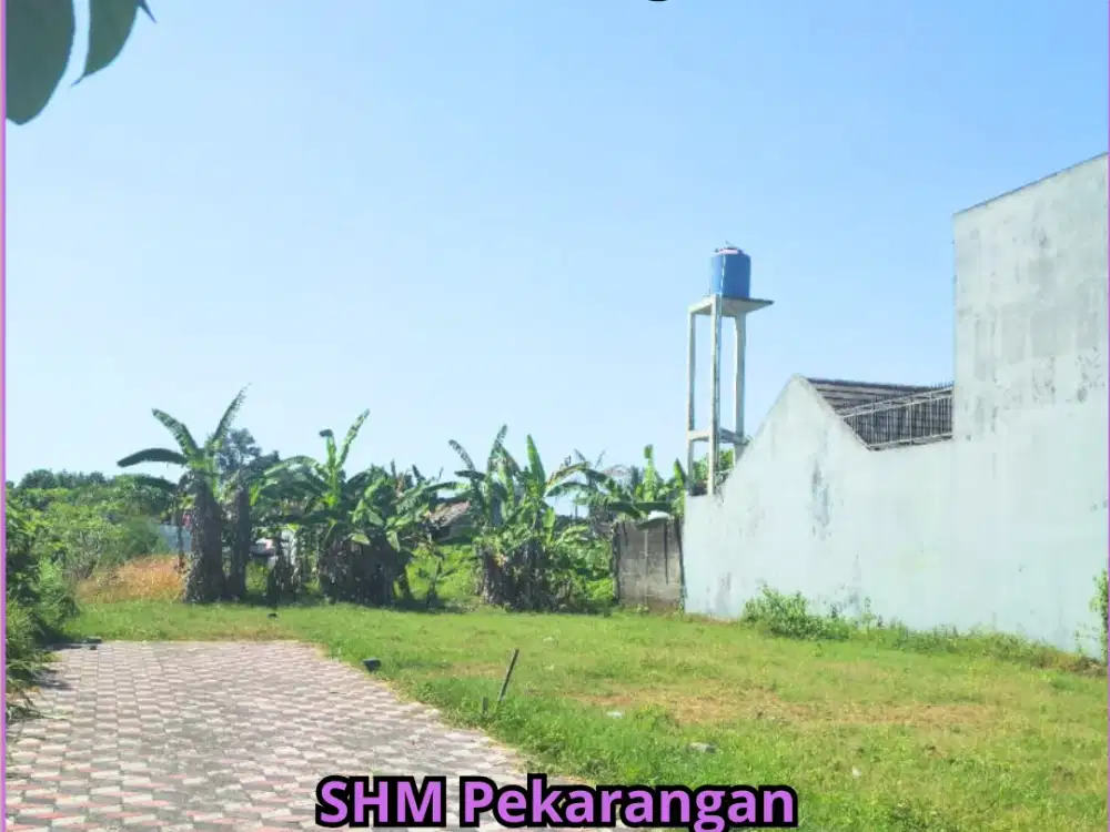 Jual Tanah Hunian Maguwoharjo Surat SHM Pekarangan Siap Bangun