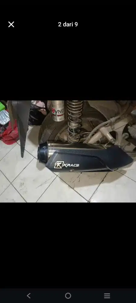 Knalpot K-race pcx160